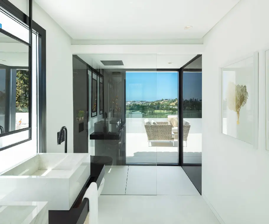 baños con vistas de lujo