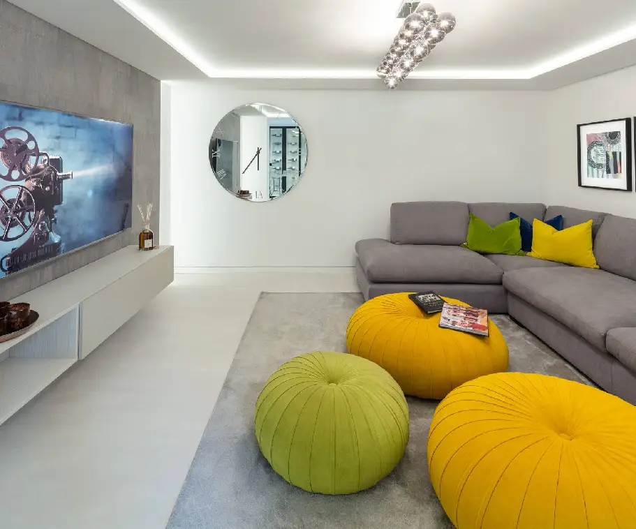 diseño de sala de juegos